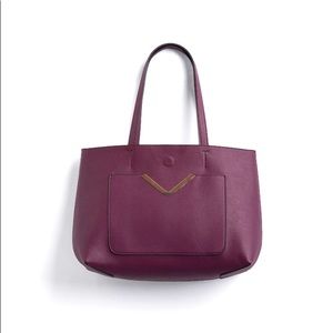 Plum colored purse